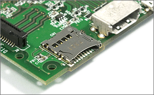 microSDカードスロット