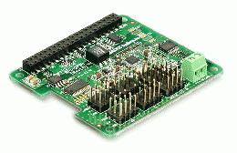 Raspberry Pi I2C 絶縁型パルス入出力ボード