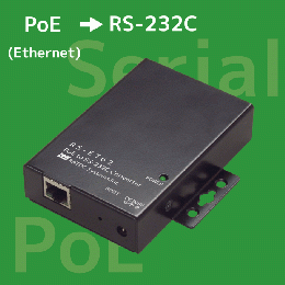 PoE to RS-232Cコンバーター